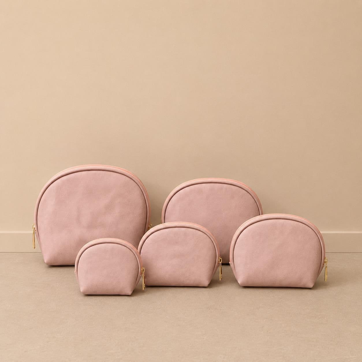 Set Cosmetiqueras Rosadas